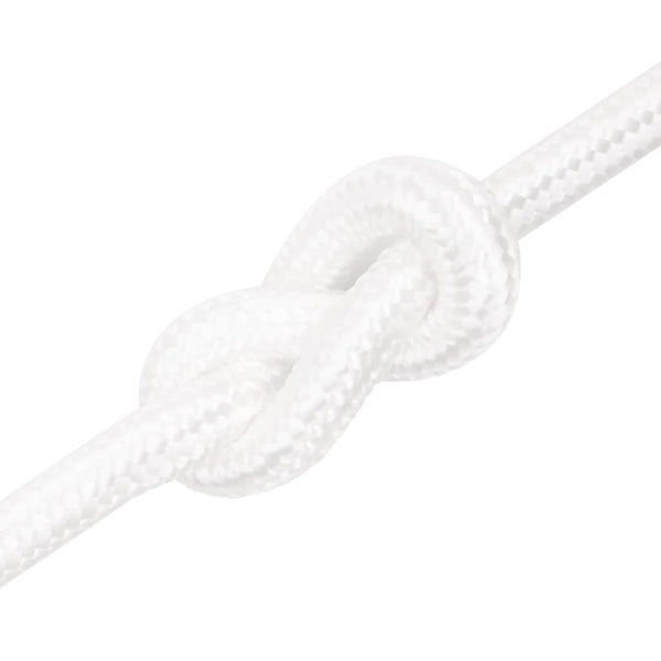 vidaXL Boat Rope White 20 mm 50 m Polypropylene
