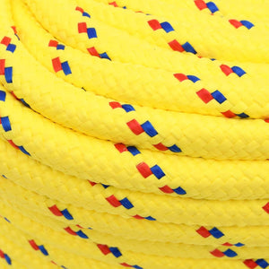 vidaXL Boat Rope Yellow 16 mm 50 m Polypropylene