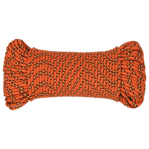 vidaXL Boat Rope Orange 3 mm 500 m Polypropylene