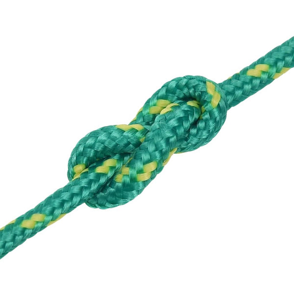 vidaXL Boat Rope Green 3 mm 500 m Polypropylene