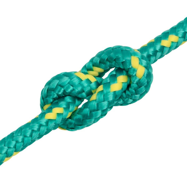 vidaXL Boat Rope Green 6 mm 250 m Polypropylene