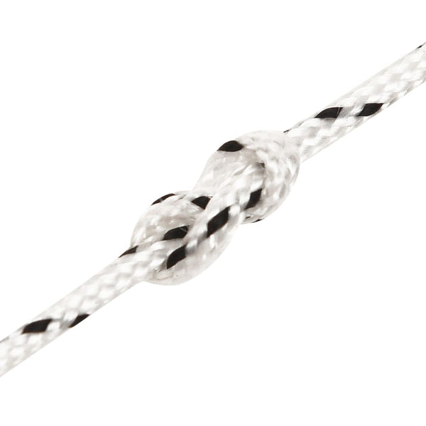 vidaXL Boat Rope Braided White 2 mmx500 m Polyester