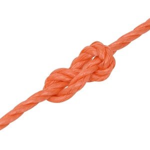 vidaXL Work Rope Orange 3 mm 250 m Polypropylene