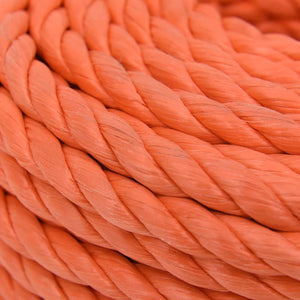 vidaXL Work Rope Orange 12 mm 25 m Polypropylene