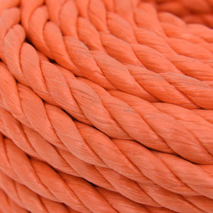 vidaXL Work Rope Orange 24 mm 25 m Polypropylene