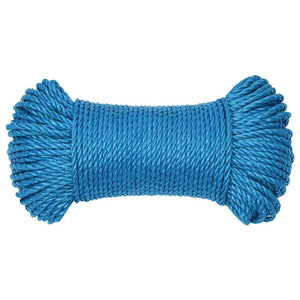 vidaXL Rope Blue 3 mm 500 m Polypropylene