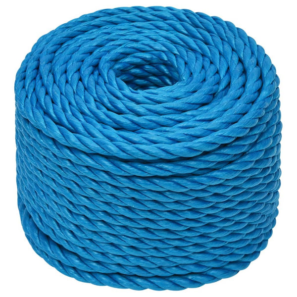 vidaXL Working Rope Blue 12 mm 50 m Polypropylene