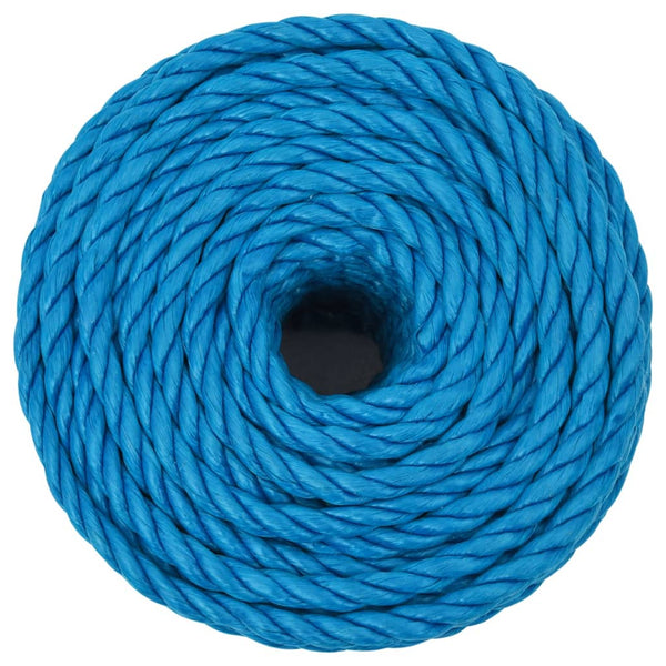 vidaXL Working Rope Blue 12 mm 50 m Polypropylene