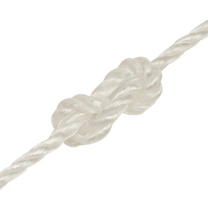 vidaXL Working Rope White 3 mm 50 m Polypropylene