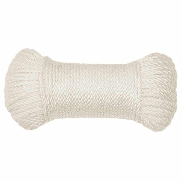 vidaXL Work Rope White 3 mm 100 m Polypropylene