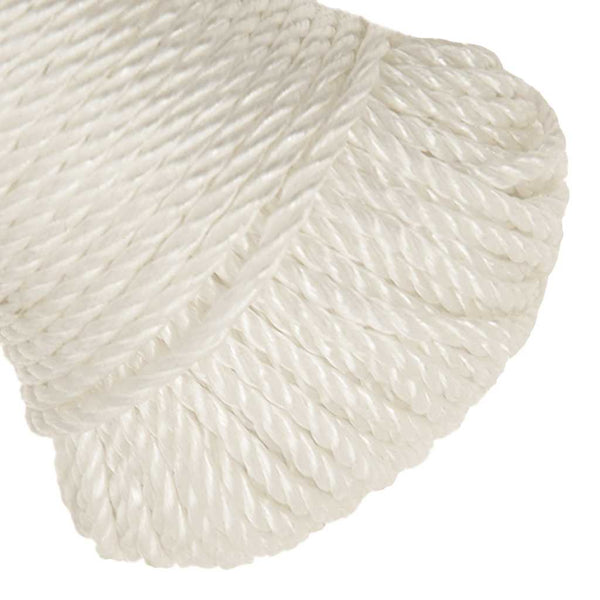 vidaXL Work Rope White 3 mm 100 m Polypropylene