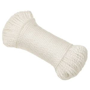 vidaXL Mooring Rope White 6 mm 25 m Polypropylene