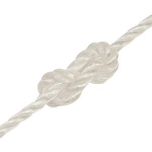 vidaXL Work Rope White 6 mm 50 m Polypropylene