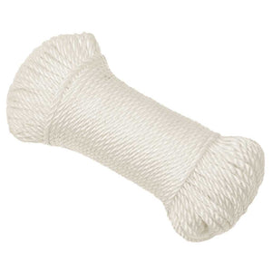 vidaXL Work Rope White 6 mm 100 m Polypropylene