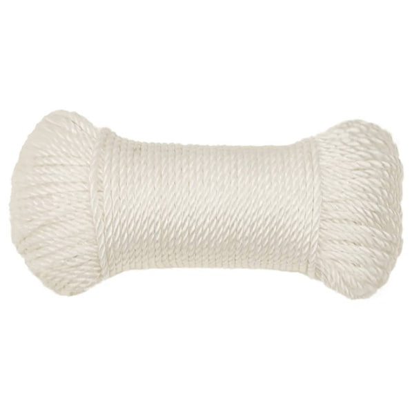 vidaXL Work Rope White 8 mm 250 m Polypropylene