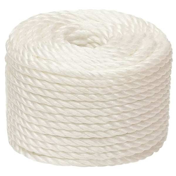 vidaXL Working Rope White 12 mm 25 m Polypropylene