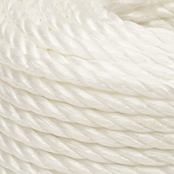 vidaXL Work Rope White 12 mm 250 m Polypropylene