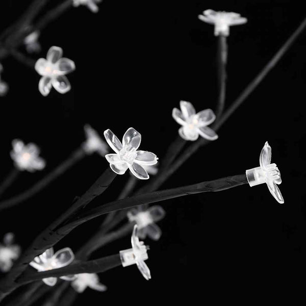 vidaXL LED Cherry Blossom Tree Warm White 368 LEDs 300 cm