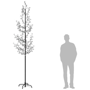 vidaXL LED Cherry Blossom Tree Warm White 368 LEDs 300 cm