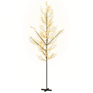 vidaXL LED Cherry Blossom Tree Warm White 672 LEDs 400 cm