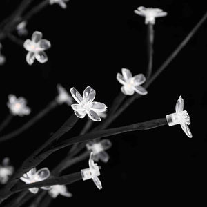 vidaXL LED Cherry Blossom Tree Warm White 672 LEDs 400 cm