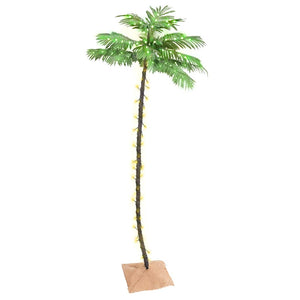 LED Palme 220cm Warmweiß