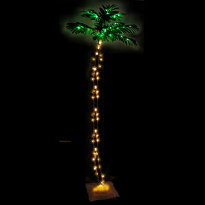 LED Palme 220cm Warmweiß