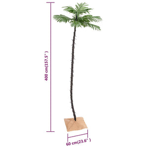 LED Palme Warmweiß 400 cm
