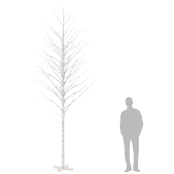 LED Birke Warmweiß 400cm