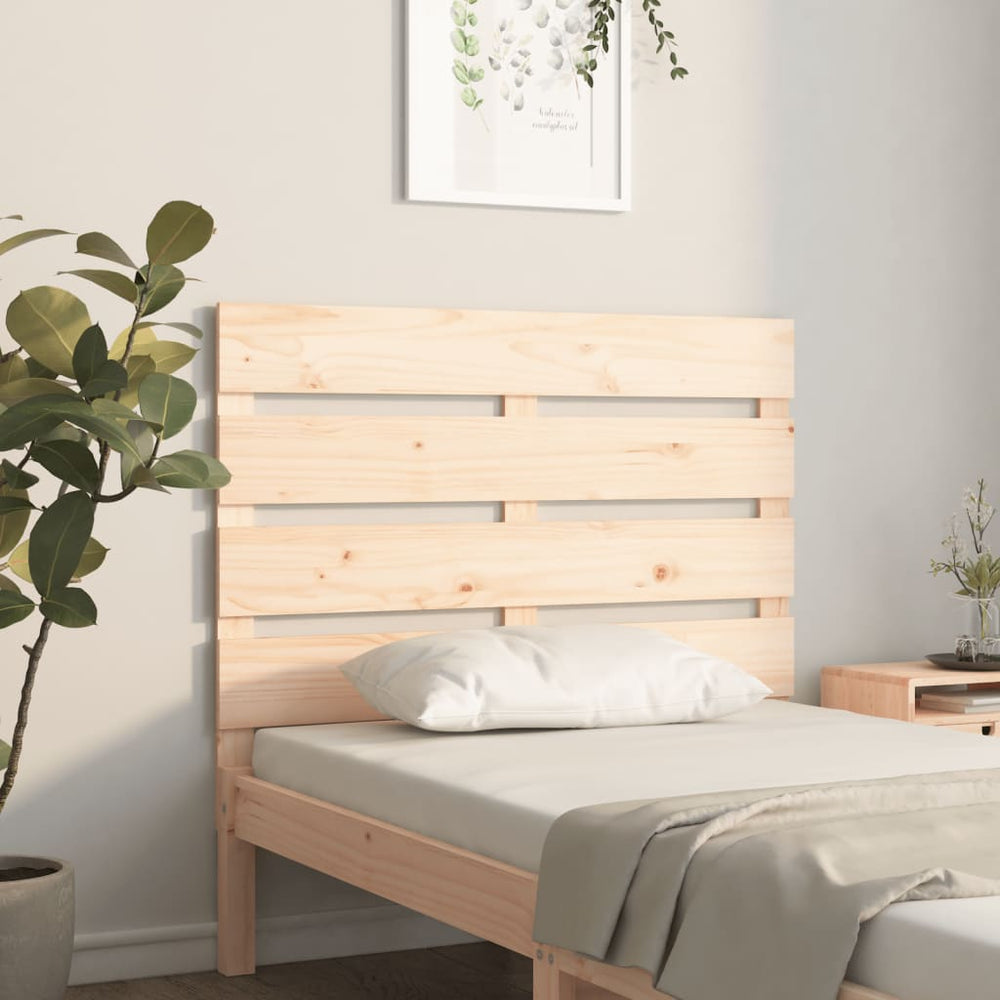 vidaXL Headboard 100x3x80 cm Solid Pine Wood