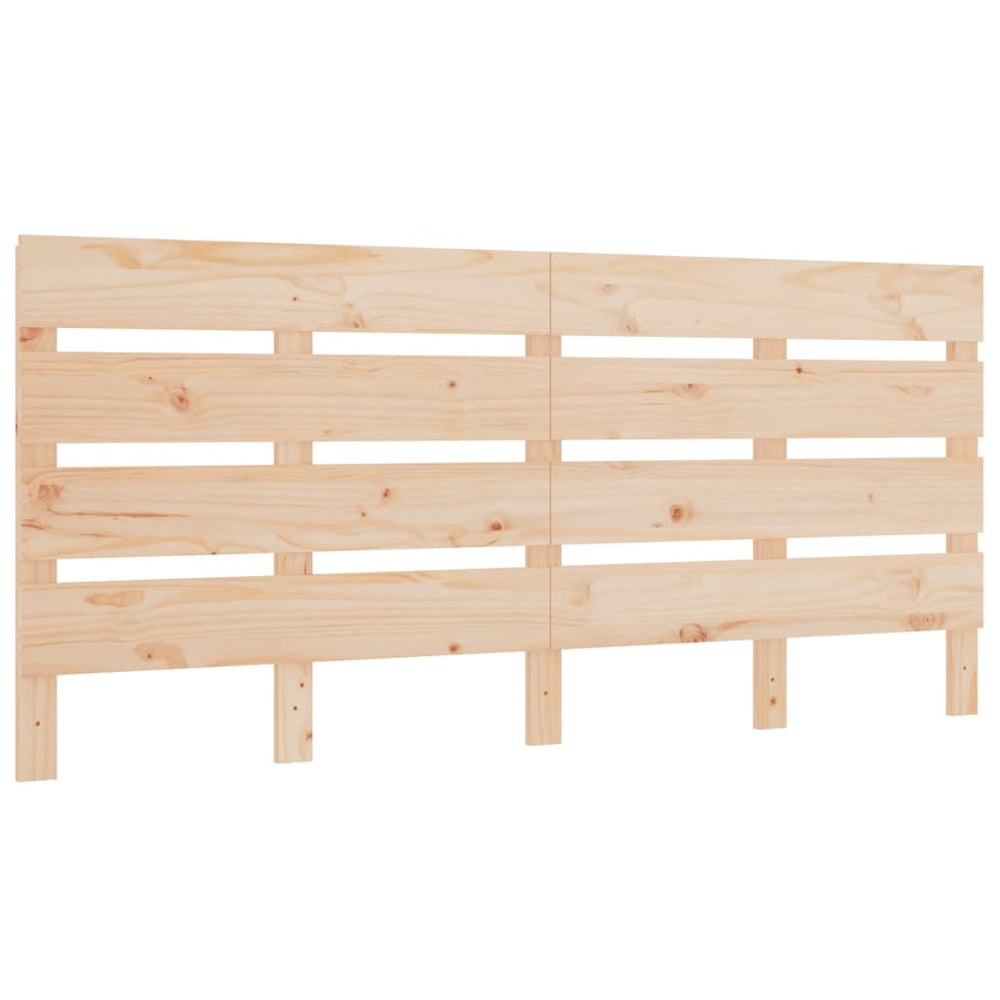 vidaXL Headboard 120x3x80 cm Solid Pine Wood