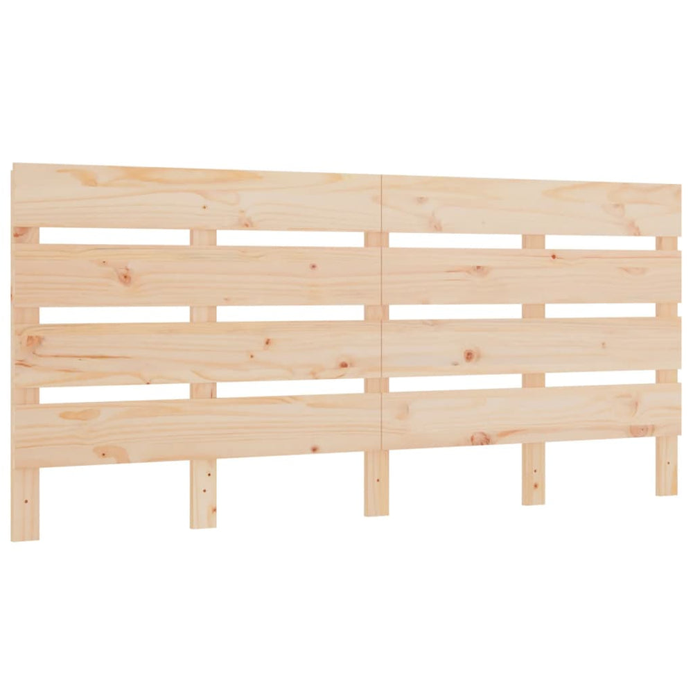 vidaXL Headboard 140x3x80 cm Solid Pine Wood