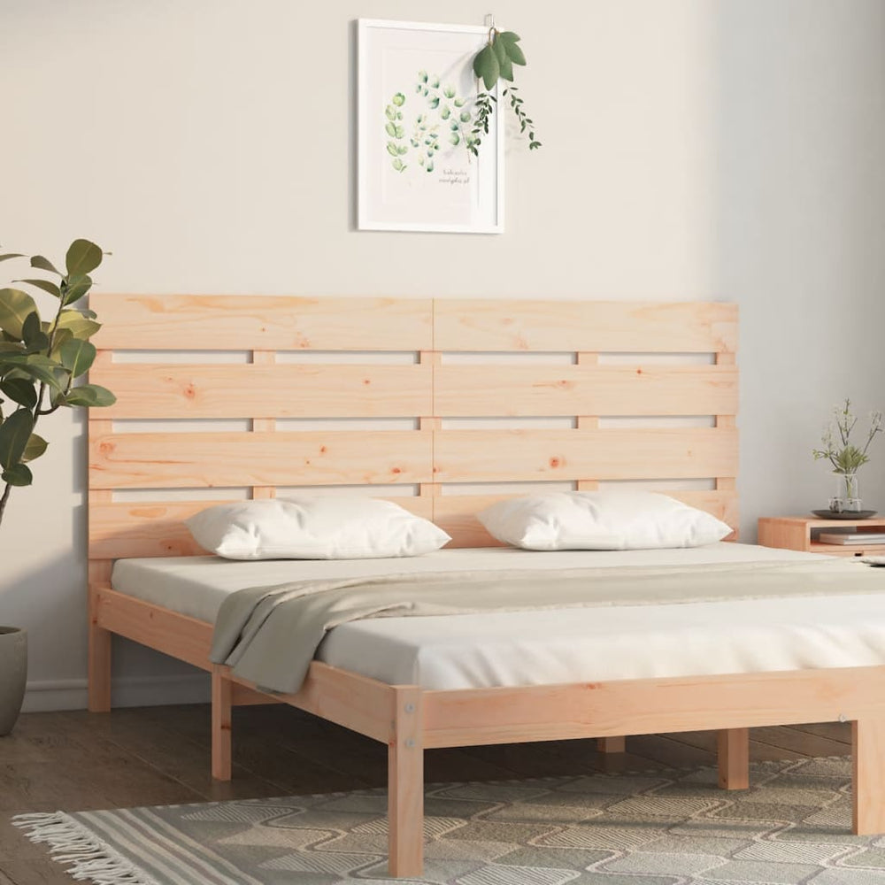 vidaXL Headboard 150x3x80 cm Solid Pine Wood