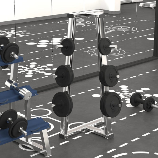 30 kg Hantelscheiben aus Gusseisen - 6er Set