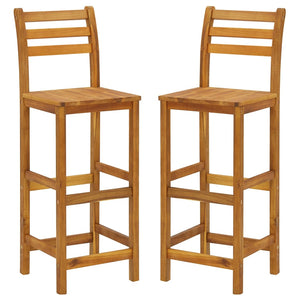 vidaXL 3-Piece Garden Bar Set Solid Acacia Wood