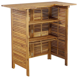 vidaXL 3-Piece Garden Bar Set Solid Acacia Wood