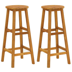vidaXL 3-Piece Garden Bar Set Solid Acacia Wood