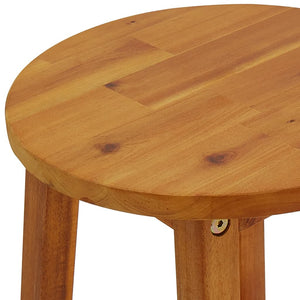 vidaXL 3-Piece Garden Bar Set Solid Acacia Wood