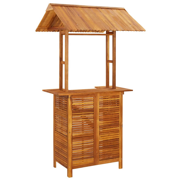 vidaXL 5-Piece Acacia Wood Garden Bar Set