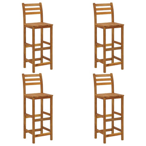 vidaXL 5-Piece Acacia Wood Garden Bar Set
