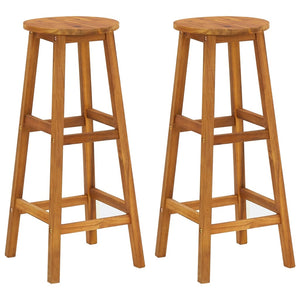 vidaXL 3-Piece Garden Bar Set Solid Acacia Wood