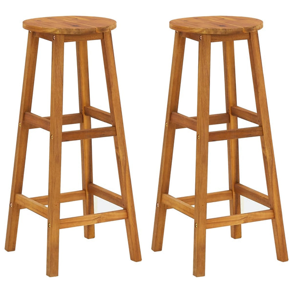 vidaXL 3-Piece Garden Bar Set Solid Acacia Wood