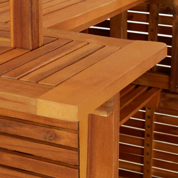 vidaXL 5-Piece Acacia Wood Garden Bar Set
