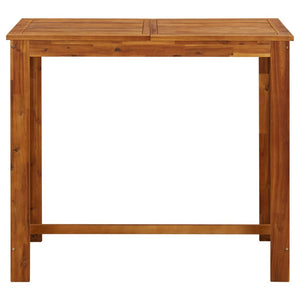 vidaXL 7-Piece Garden Bar Set Solid Acacia Wood