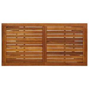 vidaXL 7-Piece Garden Bar Set Solid Acacia Wood