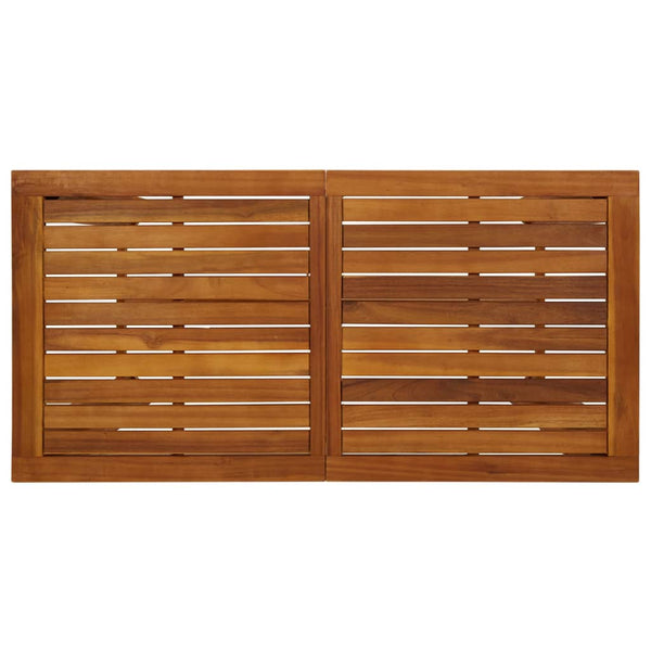 vidaXL 7-Piece Garden Bar Set Solid Acacia Wood