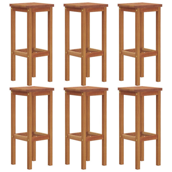 vidaXL 7-Piece Garden Bar Set Solid Acacia Wood