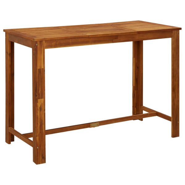 vidaXL 9-piece Outdoor Bar Set Solid Acacia Wood