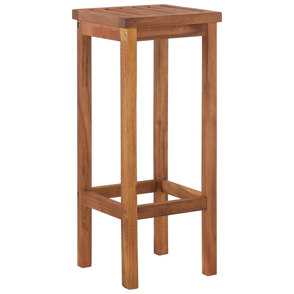 vidaXL 9-piece Outdoor Bar Set Solid Acacia Wood