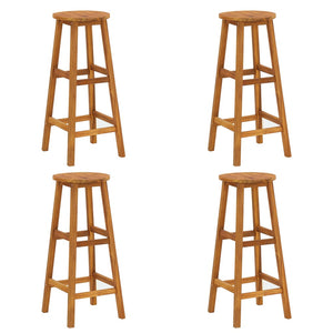 vidaXL 9-piece Outdoor Bar Set Solid Acacia Wood